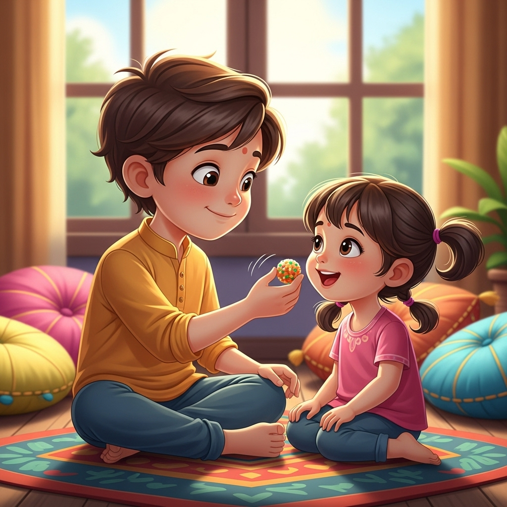 Sundar Rakhi ki thali